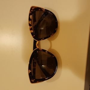 Quay My Girl Cat Eye Tortoise Sunglasses
